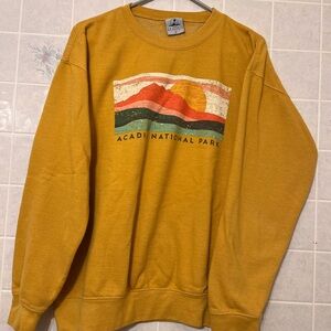 Mustard Crewneck Sweater